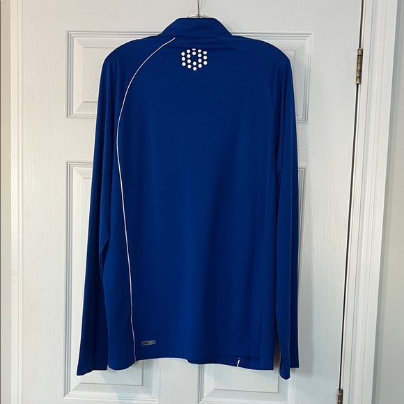 Puma Royal Blue Quarter-Zip Pullover - Picture 4 of 5